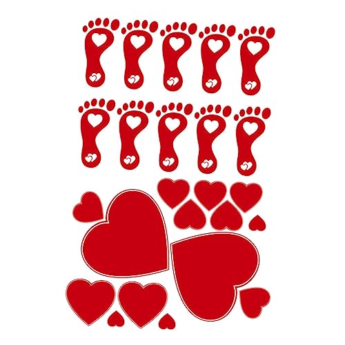 Angoily Pegatina De Pared De Amor Pegatinas Para Azulejos De San Valentín Decoración Para Diseño De Para Pared De Festival Termoadhesivas