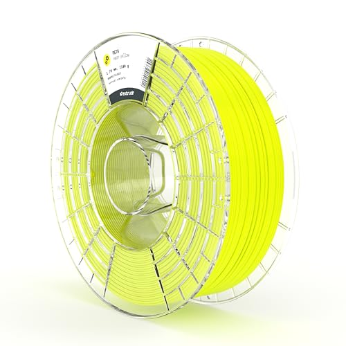 extrudr® PETG Ø1,75 mm (1,1 kg) 'NEON AMARILLO' – Filamento para impresora 3D – Fabricado en Austria – Máxima calidad a un precio justo