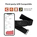 COOSPO H6 Heart Rate Monitor Chest Strap Bluetooth 4.0 ANT+ IP67 Chest Heart Rate Sensor for Peloton Polar DDP Yoga Map My Ride Garmin Sports Watches