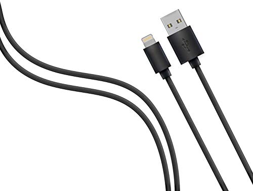 Fresh Connect 2m MFI Certified Lightning Charge & Sync Cable, for iPhone - Black - Image 2