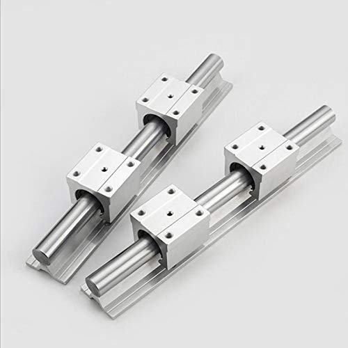 Rail lineaire SBR12 700mm avec 4 blocs de roulement SBR12UU - 7