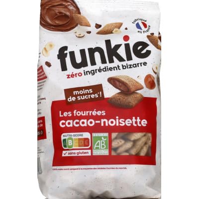 Funkie Céréales fourrées cacao noisette Bio 250g