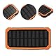 20000MAH Solar Power Bank Tragbares Ladegerät, Dual USB Solar Panel Ladegerät mit Schnellem Gebühren, DIY Solar -Telefon -Ladegerät für Camping -Wandernotfall (Batterie Nicht
