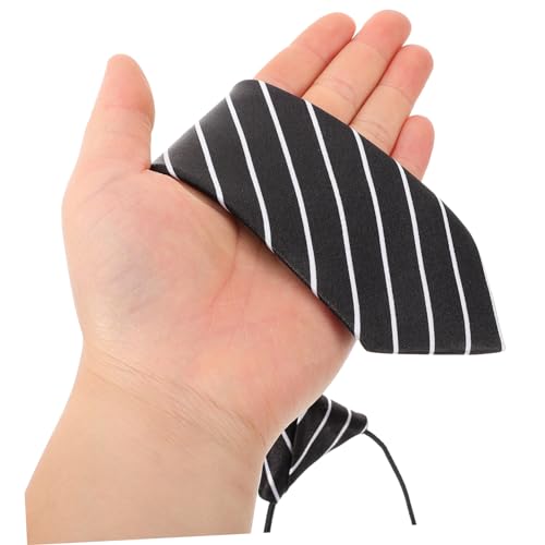 Stylish Boys Necktie Comfortable Striped Tie for Weddings School Uniforms Parties Dress Up Accessory2