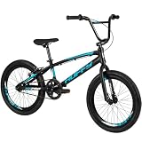 HX Pro Vélo de Course BMX en Aluminium Noir/Bleu 50,8 cm...