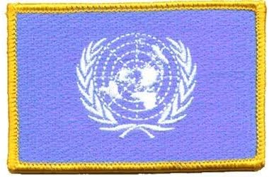 Artist Unknown Innovative Ideas United Nations Iron-On Embroidered Patch
