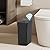 ELPHECO Bathroom Motion Sensor Trash Can with Lid 2.5 Gallon Slim Garbage Can Small Touchless Trash Bin 9.5 Liter Smart Waste Basket for Bedroom, Living Room, Toilet (Black)