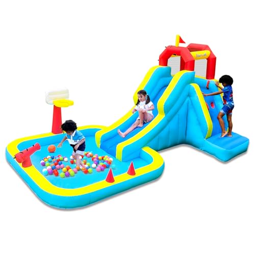 Bounwell Blow Up Water Slide