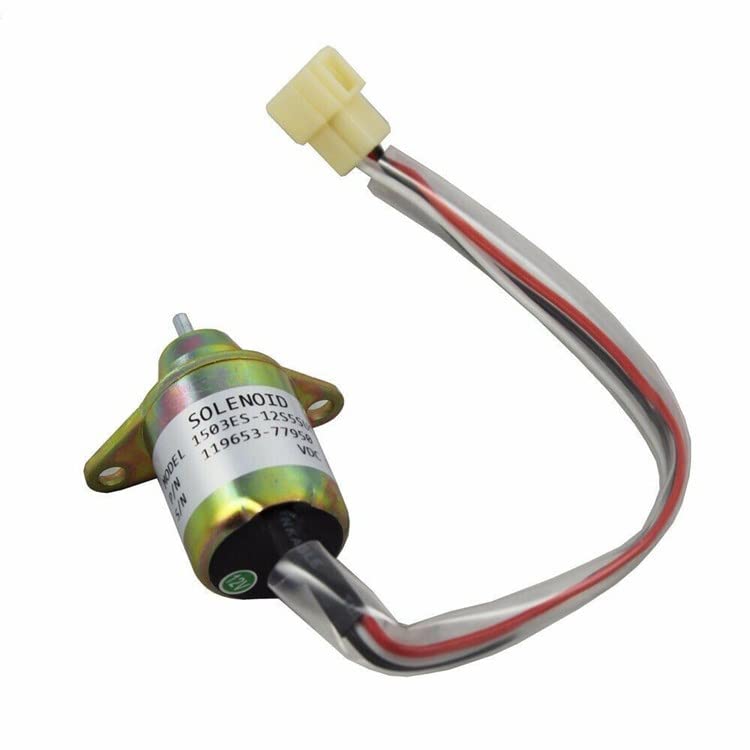 1503ES-12S5SUC5?S Stop Solenoid for Komatsu PC40-8, PC40-10, PC45, PC50, PC55 m806808,SA-4562T,117233-77932,sa4850-12