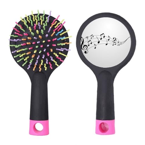 Brosse salon Flappg Music Art Déco pour rituel coiffure douceur