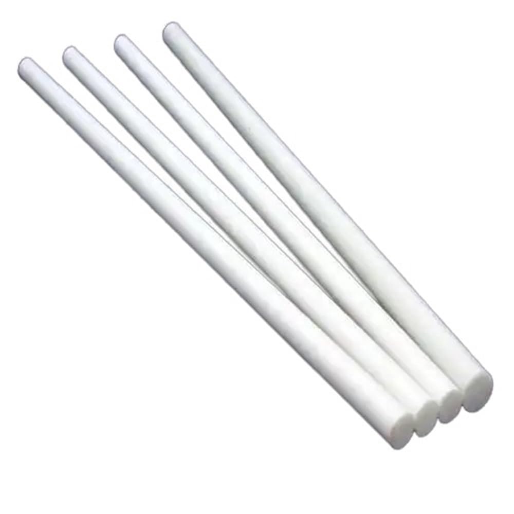 Varillas de fibra de vidrio blancas de 5 uds., barras redondas sólidas de fibra de vidrio de 1m de longitud, 0,8mm-5mm de diámetro(1.6x1000mm)