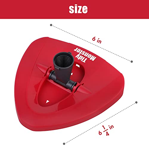 Image of 6 inch Mop Replacement Base for O-Ceda Easy Wrin Spin Mop, Mop Head Cover, Plastic Mop Base Case Disc