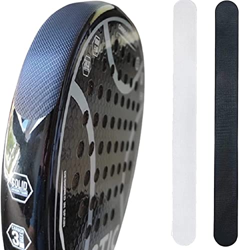 ZRZ Protector de Pala de Pádel Ultraduradero - Transparente y Ligero (7g) - Protección Total contra Golpes y Arañazos - Instalación Rápida y para Todas Las Palas -35x370x0.30mm (2 Mixto)