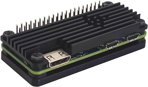 REES52 Raspberry Pi Zero 2 W Aluminum Case CNC Armored Shell with Heatsink GPIO Header Passive Cooling Case for Pi Zero 2 W - Image 6
