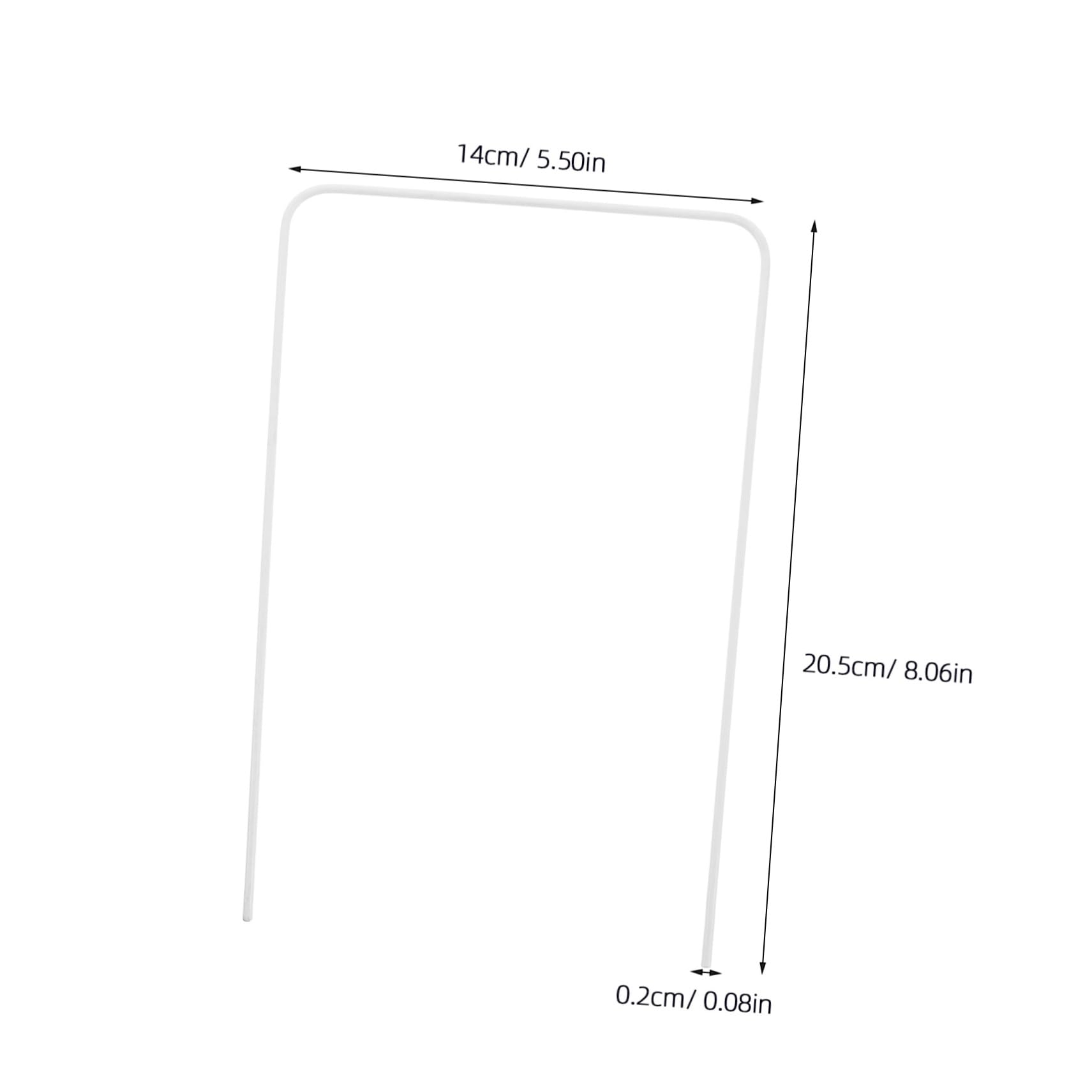 BESPORTBLE Croquet Sets for Boys and Girls and Families 5pcs Metal Hoops Easy Transport for Outdoor Games