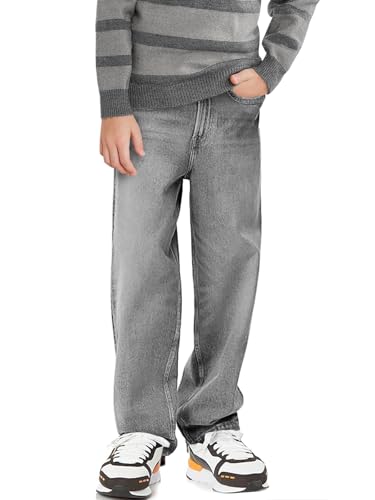 Pantalon baggy en jean garçon idéal pour la cour de récréation