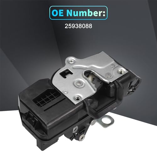 Image of X AUTOHAUX Replacement Front Right Passenger Side Power Door Lock Actuator Motor for Pontiac G5 2007-2010 for Chevrolet Cobalt 2005-2010 Door Latch Actuator Assembly Replace No.25938088 Black