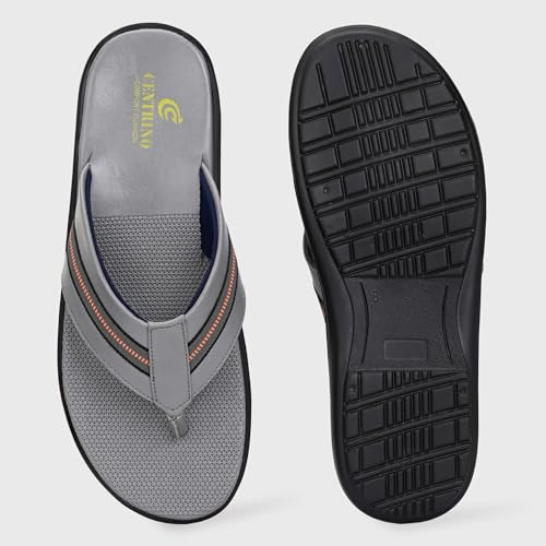 Image of Centrino Slipper for Men | Cushioned Insole for Comfort | Stylish & Durable Chappal for Boys & Men| Perfect for Beach days 6801