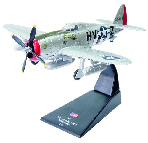 Preisvergleich Produktbild Republic P-47D Thunderbolt diecast 1:72 model (Amercom SL-44)