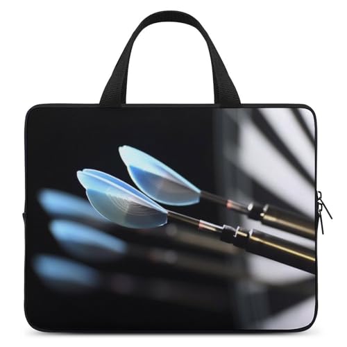 Protégez votre PC 13" des chocs avec ce sac bandoulière fléchettes unique