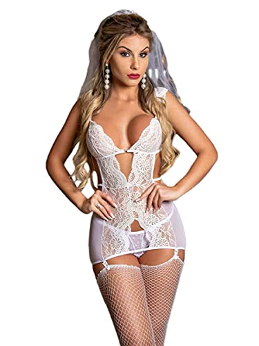 Fantasia Sexy Noiva Sensual Lua de Mel Sexy (GG)
