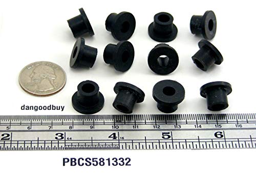KapOD Grommets and Hole Plugs 8 Rubber Push-in Bumpers – Bushings -