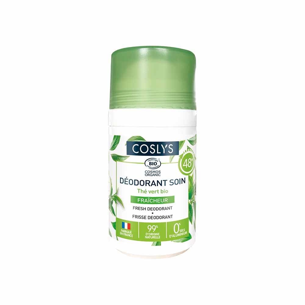 Coslys Déodorant Soin Fraîcheur Thé vert Bio 50ml