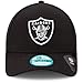 New Era NFL The League 9FORTY Adjustable Hat Cap One Size (US, Alpha, One Size, Las Vegas Raiders - Black)