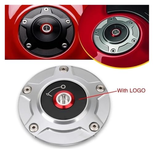 Bouchon réservoir essence antivol à clé pour Ducati Monster 696 796 1100