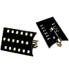 6 Pcs 6000K 2835SMD LED Interior Reading Lights for Volkswagen Polo 9N, Festoon 39mm Long Dome Light