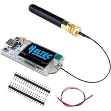 ESP32 Lora V3 Development Board Kit WiFi+BLE SX1262 Lora32 0.96inch OLED Display Module + 915MHz 2Dbi Antenna for Arduino NodeMCU IoT 1 Sets