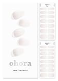ohora Semi Cured Gel Nail Strips (N Veil) - Works with Any Nail Lamps, Salon-Quality, Long Lasting,