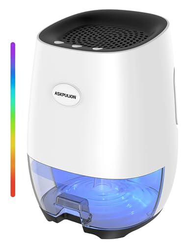 Dehumidifier – 35 OZ Small Dehumidifier for Home 300 Sq ft with Auto Shut-off Energy Saving Quiet Dehumidifiers with 7 Colors Lights & Sleep Mode for Bedroom Bathroom Apartment RV Closet Garage Dehumidifier – 35 OZ Small Dehumidifier for Home 300 Sq ft with Auto Shut-off Energy Saving Quiet Dehumidifiers with 7 Colors Lights & Sleep Mode for Bedroom Bathroom Apartment RV Closet Garage