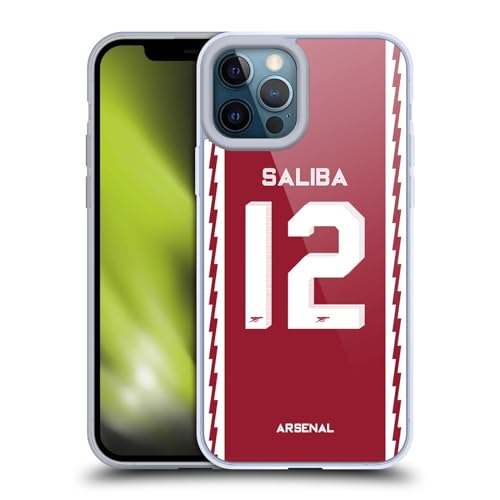 Funda iPhone 12 Pro Max Arsenal FC William Saliba para aficionados