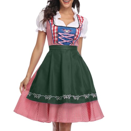 Occasioni: con l'abito tradizionale da donna potrete mostrare la vostra figura elegante in occasione dell'Oktoberfest, a carnevale, feste o matrimoni.