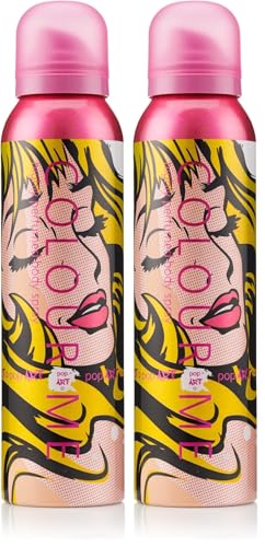 Image of COLOUR ME Pop Art - Fragrance for Women - 150ml Body Spray, by Milton-Lloyd (Pack of 2)