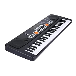 Électronique clavier Piano Microphone De Piano Électrique USB 49 Touches, Musique Numérique, Clavier Électronique, 16 Tons, 8 Rythmes, 6 Chansons De Démonstration - Les Beatles, Paul McCartney, John Lennon, RIngo Starr, George Harrison Électronique clavier Piano Microphone De Piano Électrique USB 49 Touches, Musique Numérique, Clavier Électronique, 16 Tons, 8 Rythmes, 6 Chansons De Démonstration – Image 2