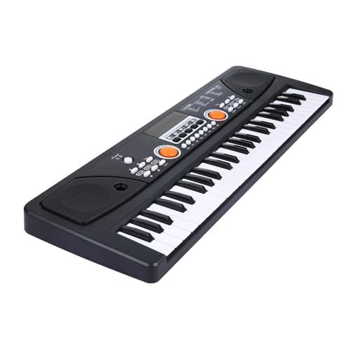Électronique clavier Piano Microphone De Piano Électrique USB 49 Touches, Musique Numérique, Clavier Électronique, 16 Tons, 8 Rythmes, 6 Chansons De Démonstration - Les Beatles, Paul McCartney, John Lennon, RIngo Starr, George Harrison Électronique clavier Piano Microphone De Piano Électrique USB 49 Touches, Musique Numérique, Clavier Électronique, 16 Tons, 8 Rythmes, 6 Chansons De Démonstration – Image 3