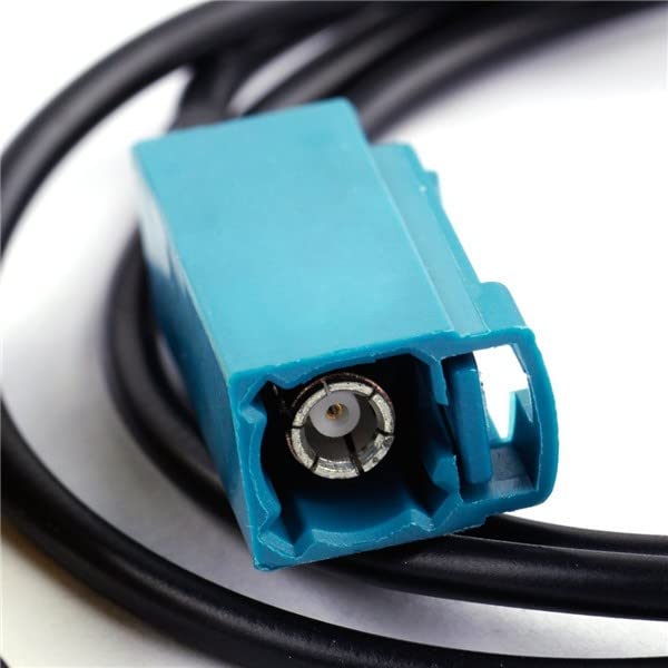 20pcs Fakra RCA Cable for Reversing Camera Video Connection Parking Adapter of Vehicle，1Meter