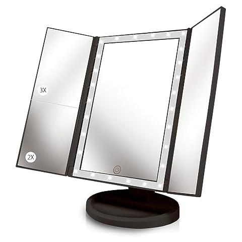 Beautyworks Backlit Makeup Vanity Mirror Cover