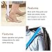Abaodam One Dressing Aid Stick with Shoehorn for Elderly Disabled and Pregnant Women Abs Material Convenient Sock and Shoe Remover for Seniors Independent Dressing Assistance