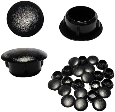 600 Pièces Cache Trou Meuble Blanc Bouchons à vis Couvre Plastique ...