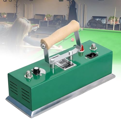 Fer de billard thermique ajustable 300 mm avec brosse pour lisser le drap