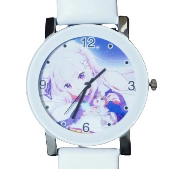 Amazon.co.jp: RE RE：ゼロから始まる異世界生活 エミリア リゼロ 時計
