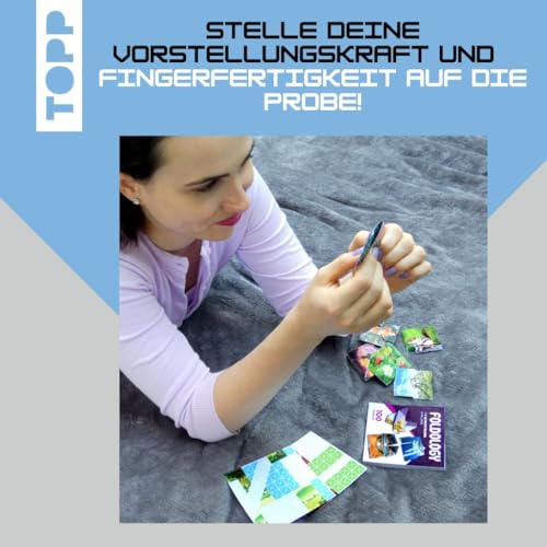 Foldology – Das Origami-Rätselspiel: 100 einzigartige Falträtsel für helle Köpfe und geschickte Hände Jung und Alt!