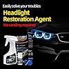 Car Headlight Restoration Polishing Kits,Headlight Restoration Kit,Headlight Cleaner And Restorer Kit,Headlight Cleaner,Multifunctional Car Headlight Polishing for All Vehicle Types (1Set) #3