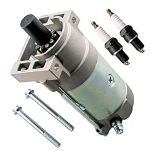 JJing Electric Starter Motor 136-7880 127-9209 133-1564 133-9828 Compatible with Toro Timecutter Exmark Quest Radius E-Series and More