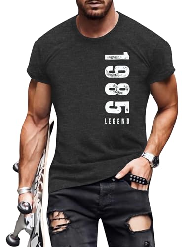 40th Birthday Shirts for Men Vintage 1985 Legend T-Shirt Mens Birthday Party Outfits Birthday Gifts for Him