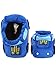 Hot Wheels Racecar Shaped 3D Novelty Toddler and Boys Plush Slippers (2-3 M US Little Kid, Blue)