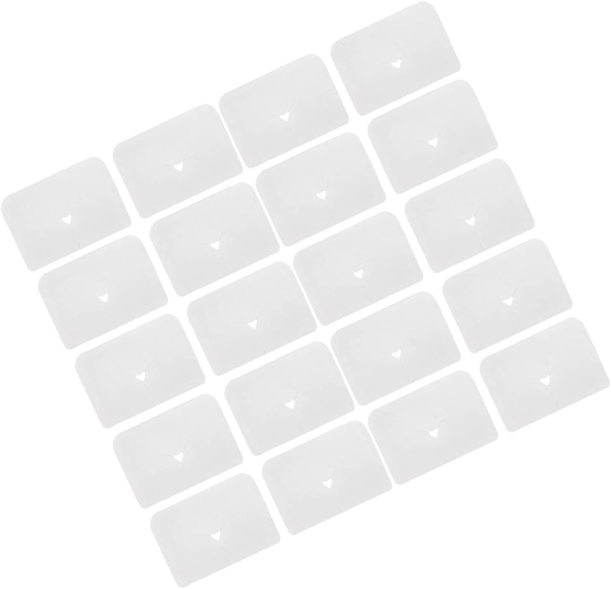 FRCOLOR100pcs Face Rest Covers Massage Headrest Cover Face Rest Pad Face Cradle Covers Pillow Case for Body Pillow Massage Table Sheets Face Hole Mat Women Face Massage Cover Face Cushion